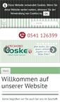 Mobile Screenshot of fleischerei-loske.de